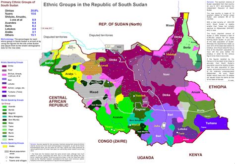 South Sudan - Maps