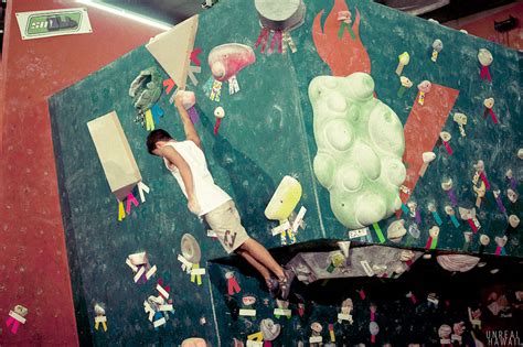 Indoor Rock Climbing | UnrealHawaii.com