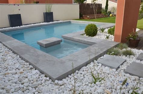 concrete coping swimming pool design garden privacy ideas Cement Pools, Concrete Swimming Pool ...