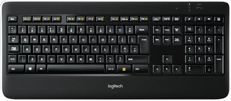 Logitech K800 Wireless Illuminated Keyboard Radio Keyboard German ...