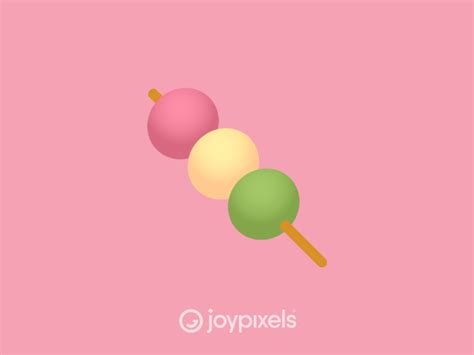 The JoyPixels Dango Emoji - Version 4.5 by JoyPixels on Dribbble