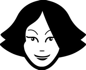 clipart face woman - Clip Art Library