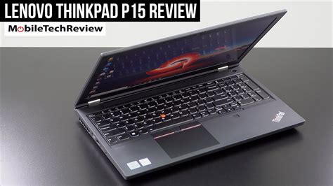 Lenovo ThinkPad P15 Mobile Workstation Review - YouTube