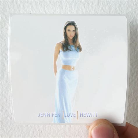 Jennifer Love Hewitt Jennifer Love Hewitt Album Cover Sticker