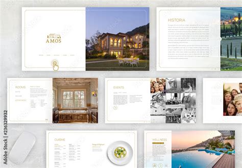 Interactive and Animated Brochure Stock Template | Adobe Stock