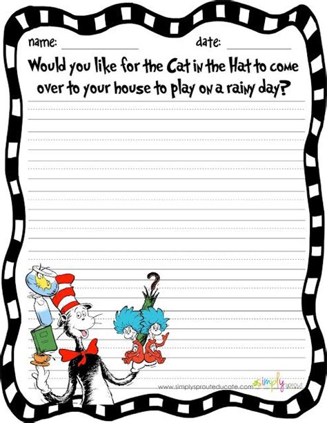 Celebrate Reading with The Cat in the Hat ~ Simply Sprout | Dr seuss classroom, Kindergarten ...