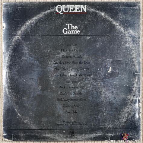 Queen ‎– The Game (1980) Vinyl, LP, Album, Foil Sleeve – Voluptuous ...