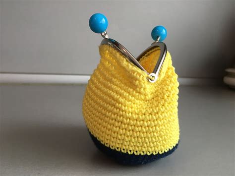 Kiss Lock Purse Handmade Kiss Lock Purse Handmade Crochet - Etsy