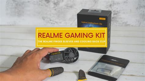 Level up your gaming with the realme Finger Sleeves and the realme ...