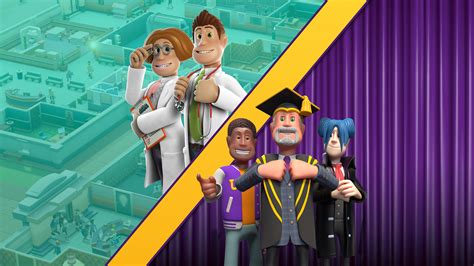 Two Point Hospital and Two Point Campus Double Pack PS4 & PS5