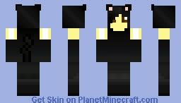 Black Cat Minecraft Skin