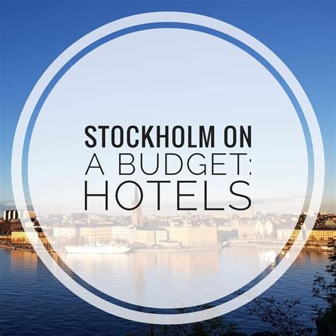 Budget friendly hotels in Stockholm Hotel Stockholm, Visit Stockholm ...