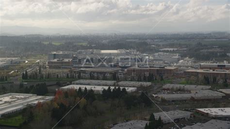 Intel Ronler Acres Campus, Hillsboro, Oregon Aerial Stock Photo AX155 ...