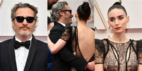 Joaquin Phoenix & Fiancee Rooney Mara Show Rare PDA at Oscars 2020! | 2020 Oscars, Joaquin ...