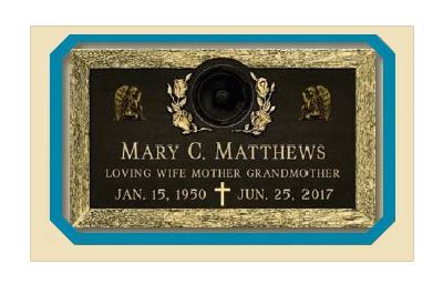 Matching Bronze Military Veterans Grave Markers $787+