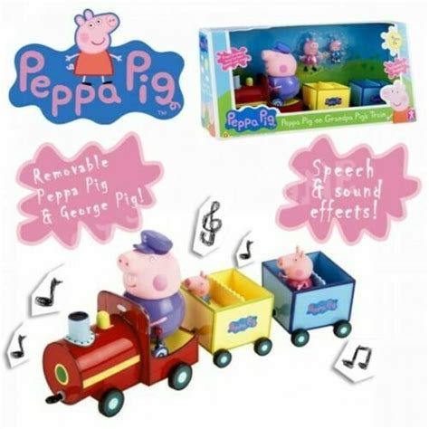 Peppa Pig Grandpa's Train Vehicle Toy Playset – Dylex