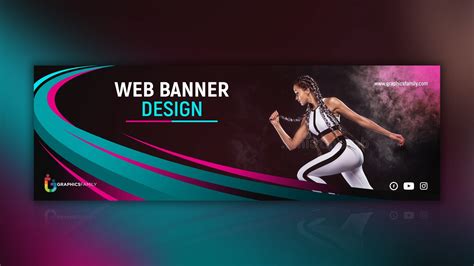 Sports Style Banner Design Free PSD – GraphicsFamily