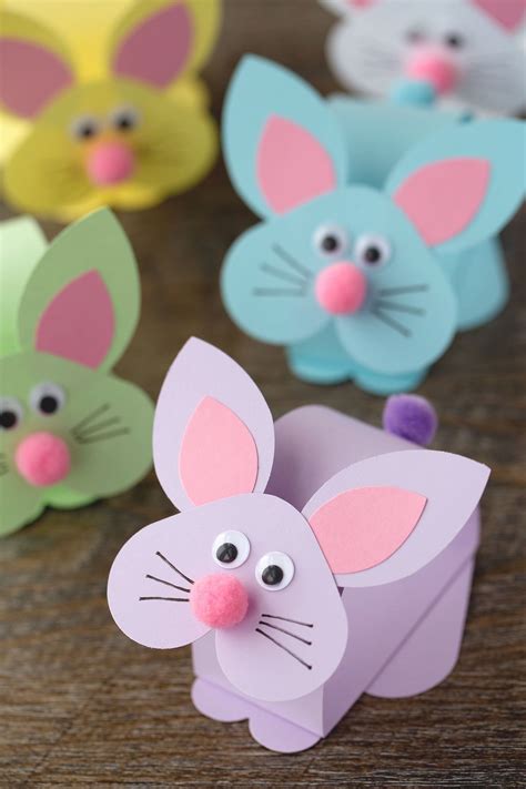 16 Quick Projects Fun Activities For Kids | Paper crafts for kids, Easter crafts, Bunny crafts