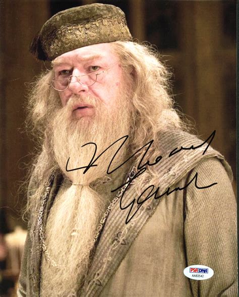 Michael Gambon Harry Potter Authentic Signed 8X10 Photo PSA/DNA # ...