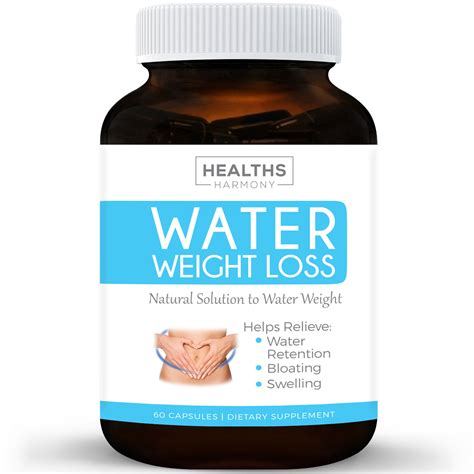 Best Water Pills - Natural Diuretic: Helps Relieve Bloating, Swelling ...