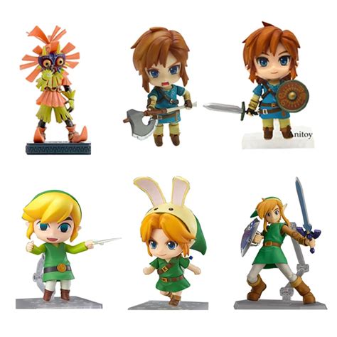 The Legend of Zelda Nendoroid Breath of the Wild Majora's Mask Model Toys PVC Action Figure ...