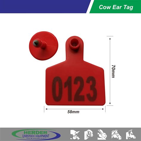 Animal Ear Tags, Goat Ear Tag with Laser Printing Numbers - China Ear Tags and Animal Ear Tags