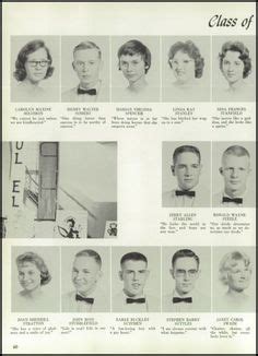 1961 Williams High School Yearbook | High school yearbook, School ...