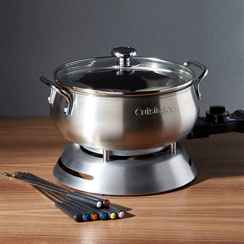 Cuisinart Electric Fondue Set + Reviews | Crate & Barrel