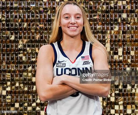 Paige Bueckers of the UConn Huskies during Big East basketball media... News Photo - Getty Images
