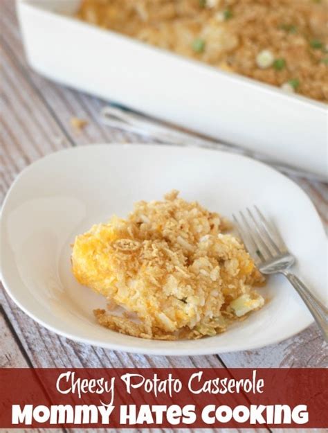 Cheesy Potato Casserole with Ore-Ida - Mommy Hates Cooking