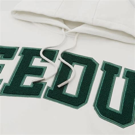 Geedup Team Logo Hoodie White Green