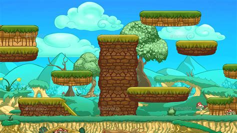 2D Platformer Fantasy Game Kit 3 of 3 - Sprites, Backgrounds & More, Game Assets