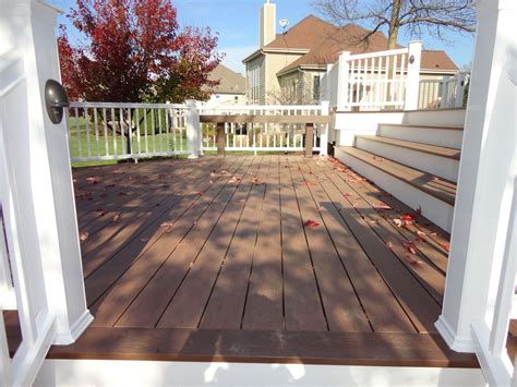 Custom Designed and Built Multi-level Azek Deck using the Timbertech ...