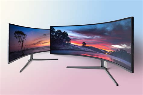 Ultrawide Curved Monitor Mockup 10K - Design Cuts