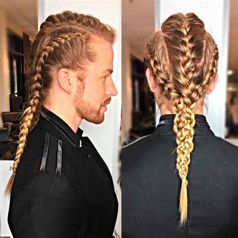 Try Viking Hairstyles To Wake The Real Warrior Inside You | Mens braids ...