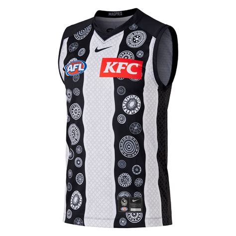 Collingwood Magpies AFL 2023 Indigenous Guernsey Sizes S-3XL!