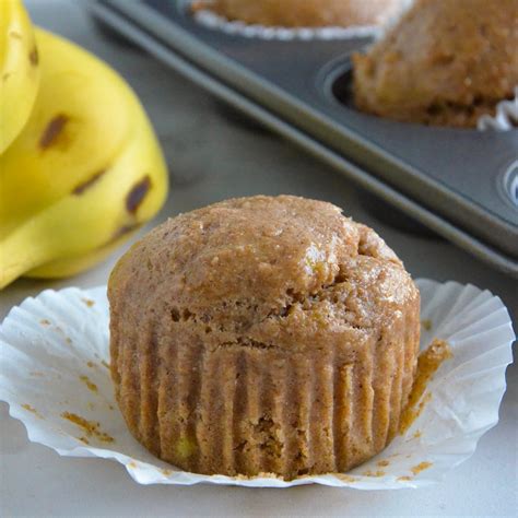 Healthy Banana Muffins- Vegan and Gluten Free - Veggie World Recipes