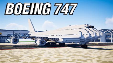 Minecraft AIR FORCE ONE (Boeing 747-8) Tutorial, 54% OFF