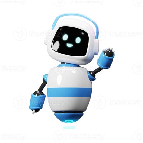 Cute 3d Robot Say Hello in 2024 | Robot, Say hello, Robot design