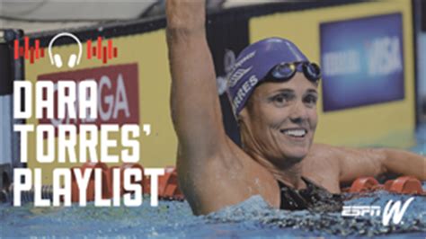 Swimmer Dara Torres' Workout Playlist - ESPN