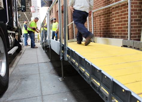 Innovative ramp provides accessibility to sidewalk obstruction in D.C. work zone | Roads and Bridges