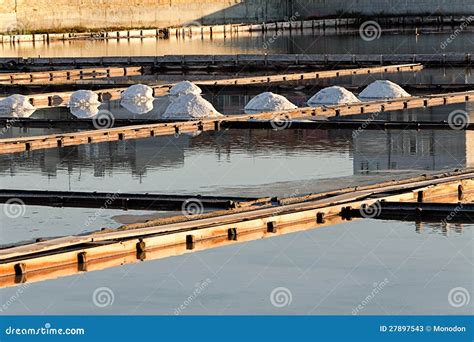 Pomorie salt lake stock image. Image of glare, balkans - 27897543