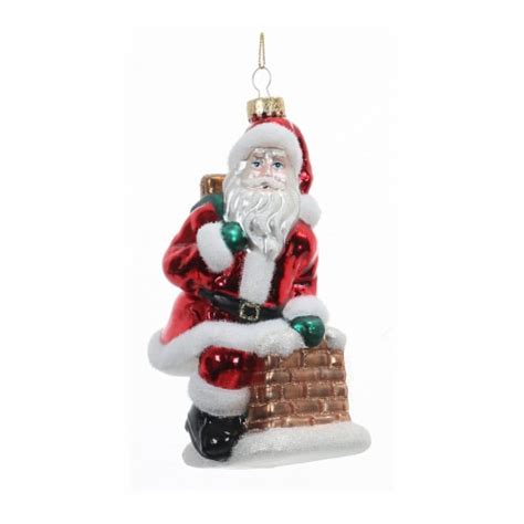 Holiday Home Santa Chimney Christmas Ornament Holiday Decor, 1 ct - Kroger