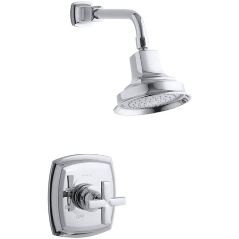 KOHLER Margaux Polished Chrome 1-Handle Shower Faucet Trim Kit with ...