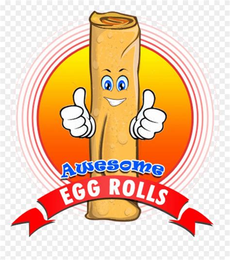 942 Awesome Egg Rolls - Awesome Egg Rolls Clipart (#1045487) - PinClipart