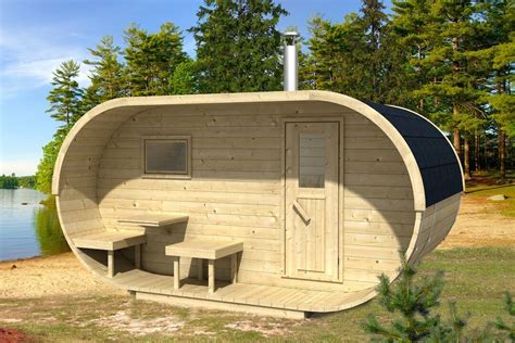 Sauna Oval 4.0 x 2.4m | Glamping Pods For Sale