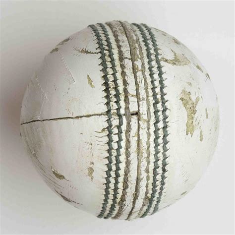 Cricket ball used during India v South Africa match, 2015 Cricket World ...