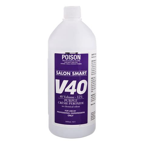 Salon Smart Purple Hair Peroxide Volume 40 1000ml - Home Hairdresser