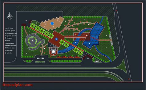 Site Plan Autocad Free Download ~ Site Plan Layout Autocad Drawing Free Download | Bodewasude