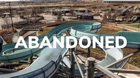 Most Infamous Water Park In America Now Abandoned (Schlitterbahn Kansas ...